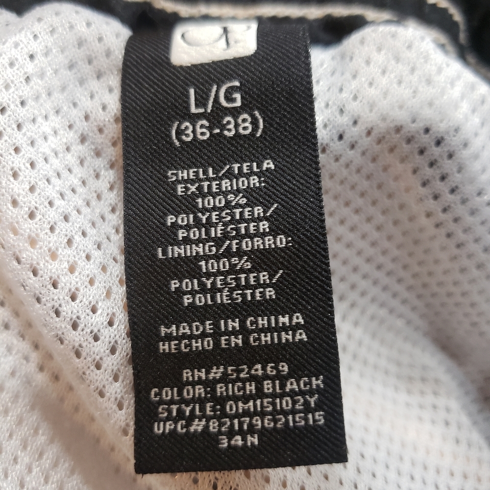 Mens op large swim trunks..Black, yellow, and white. - Picture 6 of 6